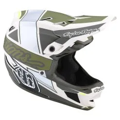 Troy Lee Designs D4 Composite Helmet W/MIPS Team Military -Bike Sales TLD B22S D4CM TEAM MLTRY 06
