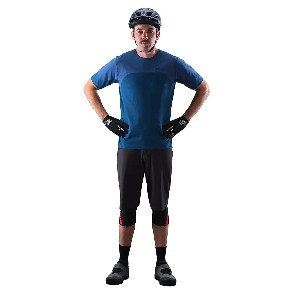 Troy Lee Designs Drift SS Jersey Solid Dark Slate Blue 4 Troy Lee Designs Drift SS Jersey Solid Dark Slate Blue - Image 2