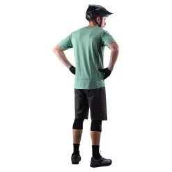 Troy Lee Designs Drift SS Jersey Solid Glass Green -Bike Sales TLD B22S DRIFT H2T SOLID GLSGRN 06