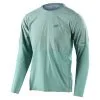 Troy Lee Designs Drift LS Jersey Solid Glass Green -Bike Sales TLD B22S DRIFT LSJERSEY SOLID GLSGRN 01