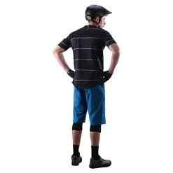 Troy Lee Designs Flowline Short No Liner Solid Slate Blue -Bike Sales TLD B22S FLOWLINE H2T REVERT BLK 09