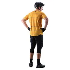 Troy Lee Designs Flowline SS Jersey Revert Honey -Bike Sales TLD B22S FLOWLINE H2T REVERT HNY 06