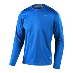 Troy Lee Designs Flowline LS Jersey Solid Slate Blue