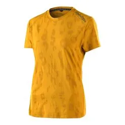 Troy Lee Designs Womens Lilium SS Jersey Jacquard Honey
