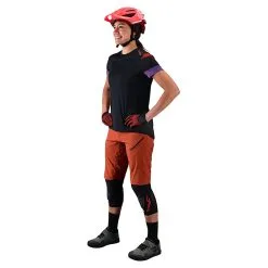 Troy Lee Designs Womens Lilium Short No Liner Solid Copper -Bike Sales TLD B22S LILIUM RUGBY BLKCOP 02