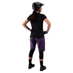 Troy Lee Designs Womens Lilium Short No Liner Solid Orchid -Bike Sales TLD B22S LILIUM SOLID BLKORC 03