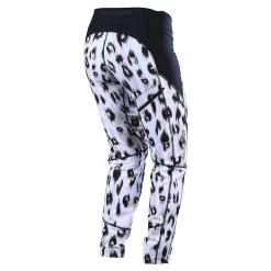 Troy Lee Designs Womens Luxe Pant Wild Cat White -Bike Sales TLD B22S LUXE PANTS WILDCAT WHT 02