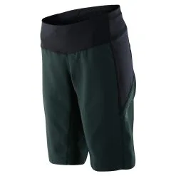 Troy Lee Designs Womens Luxe Short No Liner Solid Steel Green