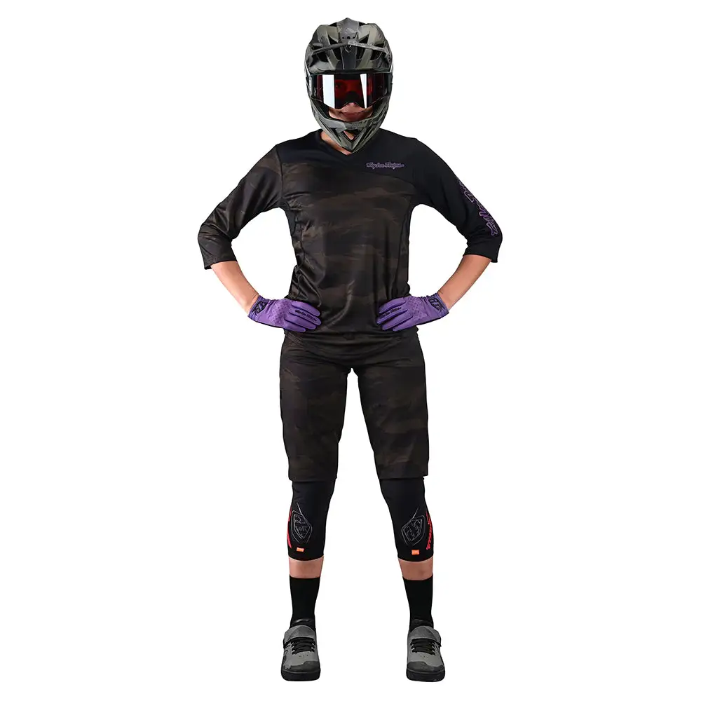 Troy Lee Designs Womens Mischief Short W/Liner Brushed Camo Army 4 Troy Lee Designs Womens Mischief Short W/Liner Brushed Camo Army - Image 2