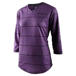 Troy Lee Designs Womens Mischief Jersey Pinstripe Orchid