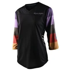 Troy Lee Designs Womens Mischief Jersey Rugby Black