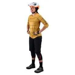 Troy Lee Designs Womens Mischief Short W/Liner Solid Black -Bike Sales TLD B22S MISCHIEF PINSTRIPE HNYBLK 02