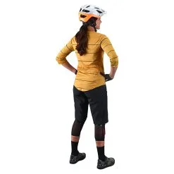 Troy Lee Designs Womens Mischief Short W/Liner Solid Black -Bike Sales TLD B22S MISCHIEF PINSTRIPE HNYBLK 03