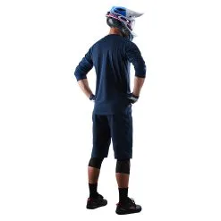 Troy Lee Designs Ruckus Short Shell Solid Dark Slate Blue -Bike Sales TLD B22S RUCKUS H2T ARC SLTBLU 03
