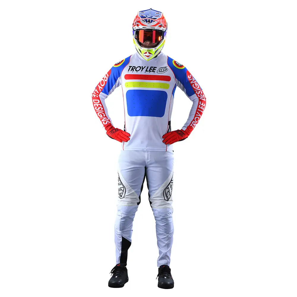 Troy Lee Designs Sprint Jersey Drop In White 4 Troy Lee Designs Sprint Jersey Drop In White - Image 2