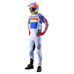 Troy Lee Designs Sprint Pant Solid White -Bike Sales TLD B22S SPRINT H2T DROPIN WHT 02