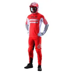 Troy Lee Designs Sprint Pant Solid Glo Red -Bike Sales TLD B22S SPRINT H2T MARKER GLORED 02