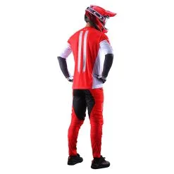 Troy Lee Designs Sprint Pant Solid Glo Red -Bike Sales TLD B22S SPRINT H2T MARKER GLORED 03