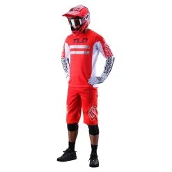 Troy Lee Designs Sprint Short Solid Glo Red 10 Troy Lee Designs Sprint Short Solid Glo Red -Bike Sales TLD B22S SPRINT H2T MARKER GLORED 05