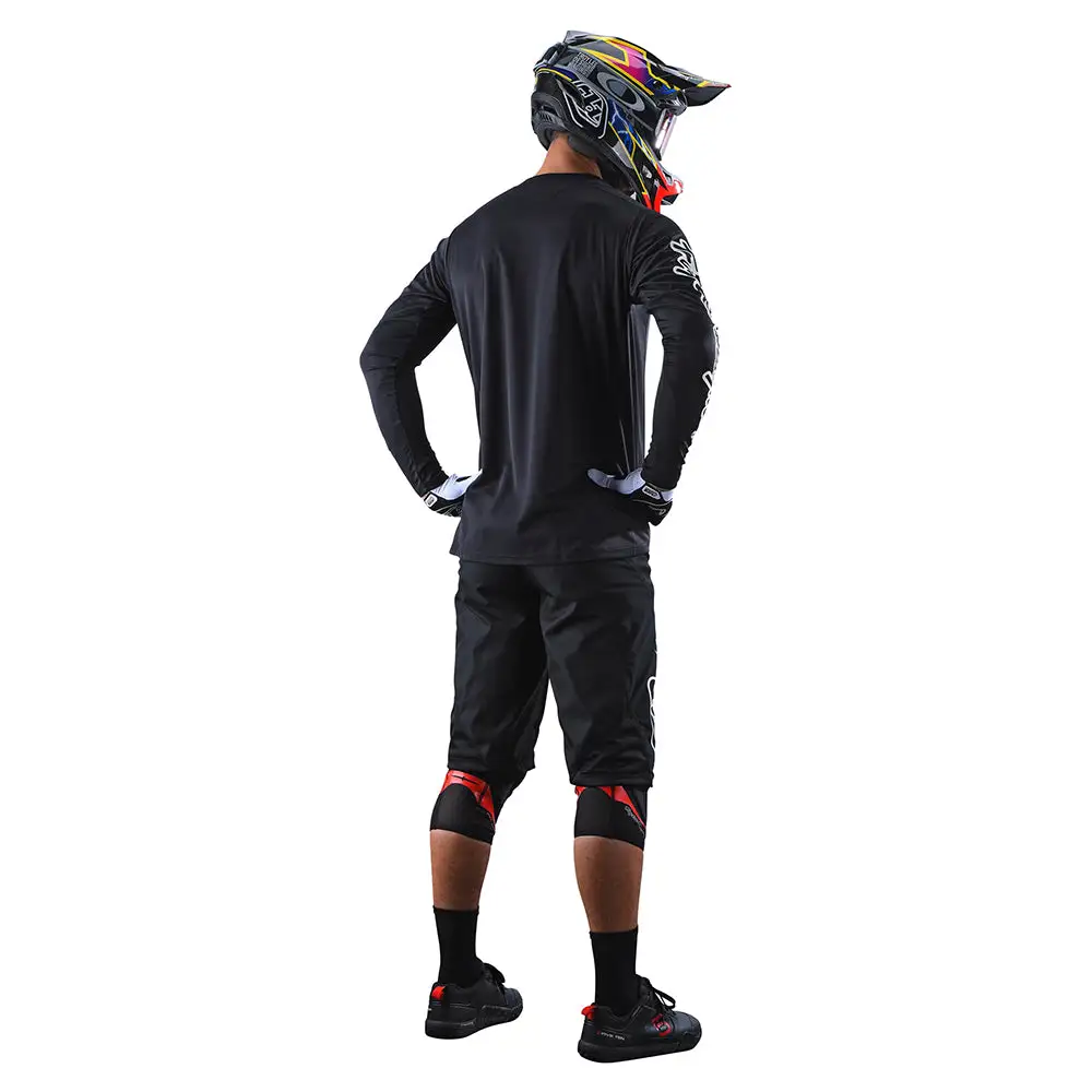 Troy Lee Designs Sprint Jersey Solid Black 7 Troy Lee Designs Sprint Jersey Solid Black - Image 5