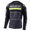 Troy Lee Designs Sprint Jersey Drop In Black / Green -Bike Sales TLD B22S SPRINT JERSEY DROPIN BLKGRN 01