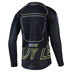 Troy Lee Designs Sprint Jersey Drop In Black / Green -Bike Sales TLD B22S SPRINT JERSEY DROPIN BLKGRN 02