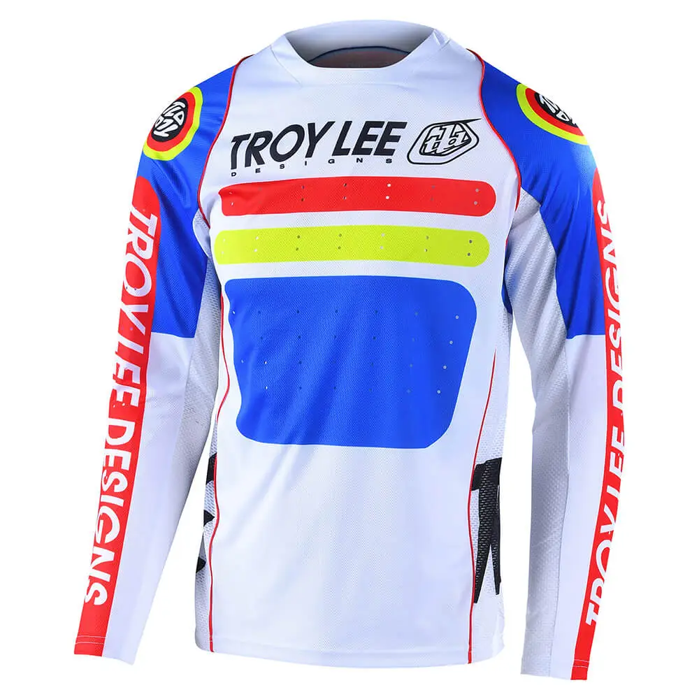 Troy Lee Designs Sprint Jersey Drop In White 3 Troy Lee Designs Sprint Jersey Drop In White