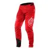 Troy Lee Designs Sprint Pant Solid Glo Red -Bike Sales TLD B22S SPRINT PANTS SOLID RED 01