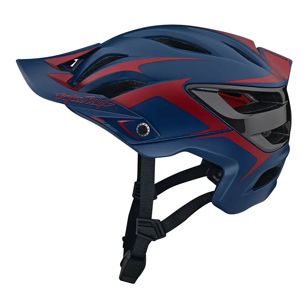 Troy Lee Designs A3 Helmet W/MIPS Fang Dk Blue / Burgundy 3 Troy Lee Designs A3 Helmet W/MIPS Fang Dk Blue / Burgundy