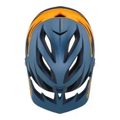 Troy Lee Designs A3 Helmet W/MIPS Uno Blue -Bike Sales TLD B23D1 A3 UNO BLU 04