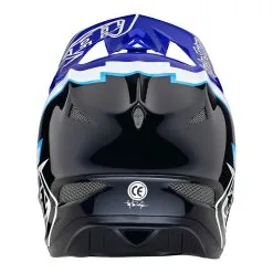 Troy Lee Designs D3 Fiberlite Helmet Volt Blue 13 Troy Lee Designs D3 Fiberlite Helmet Volt Blue -Bike Sales TLD B23D1 D3FL VOLT BLU 03