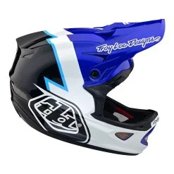 Troy Lee Designs D3 Fiberlite Helmet Volt Blue 15 Troy Lee Designs D3 Fiberlite Helmet Volt Blue -Bike Sales TLD B23D1 D3FL VOLT BLU 05