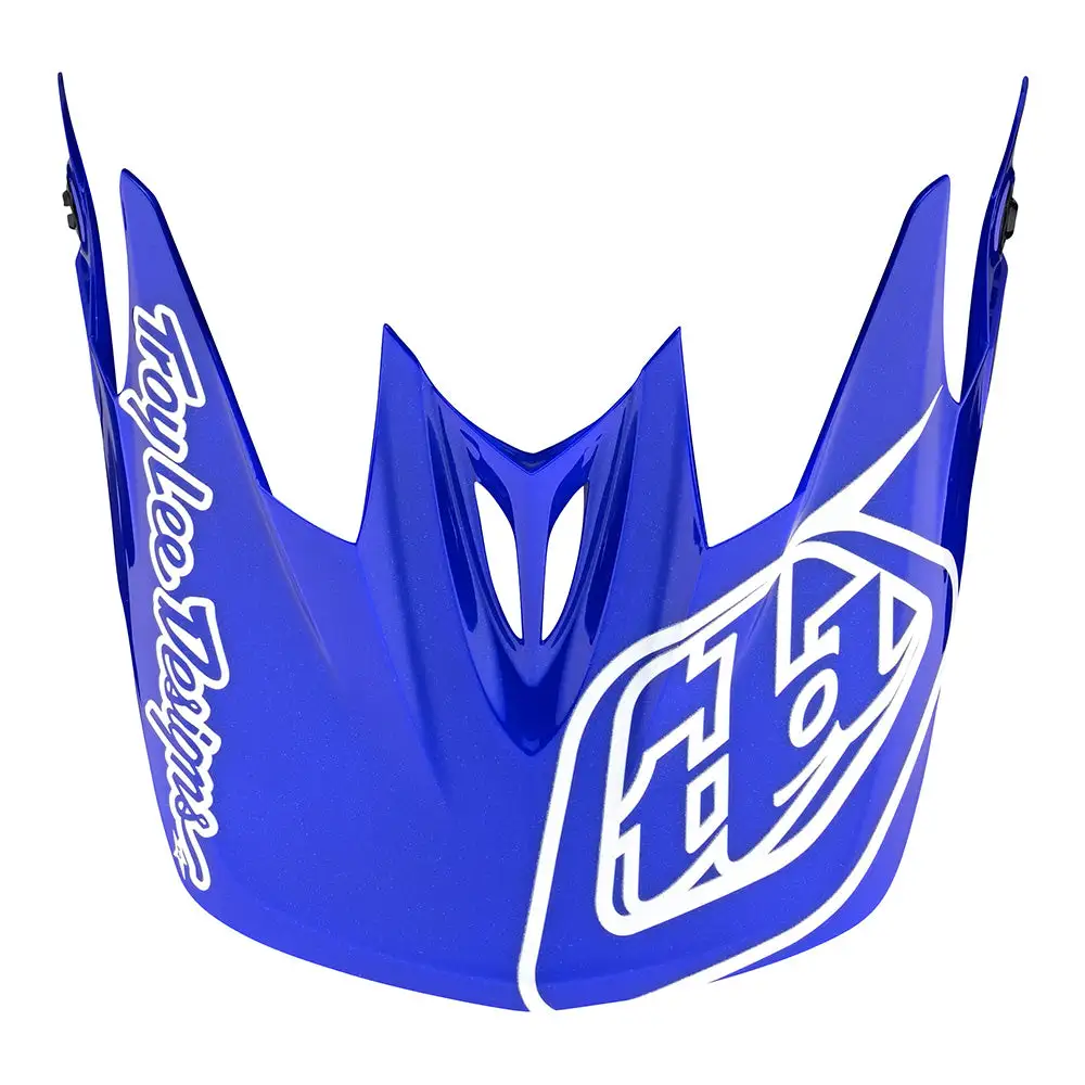 Troy Lee Designs D3 Fiberlite Helmet Volt Blue 11 Troy Lee Designs D3 Fiberlite Helmet Volt Blue - Image 9