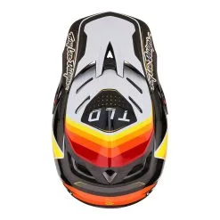 Troy Lee Designs D4 Carbon Helmet W/MIPS Reverb Black / White -Bike Sales TLD B23D1 D4CF REVERB BLKWHT 08