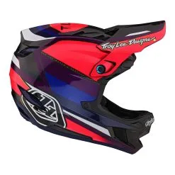 Troy Lee Designs D4 Carbon Helmet W/MIPS Reverb Pink / Purple -Bike Sales TLD B23D1 D4CF REVERB PNKPUR 05