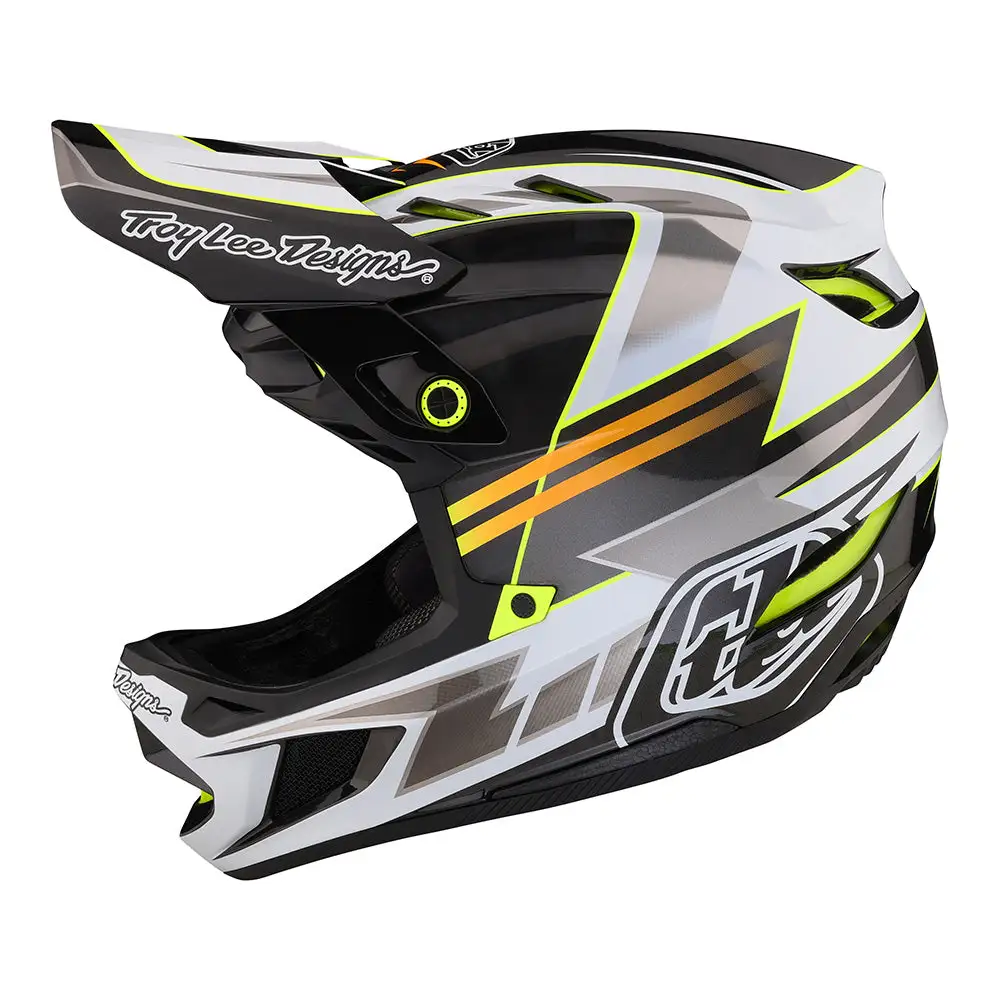 Troy Lee Designs D4 Carbon Helmet W/MIPS Saber Gray 3 Troy Lee Designs D4 Carbon Helmet W/MIPS Saber Gray