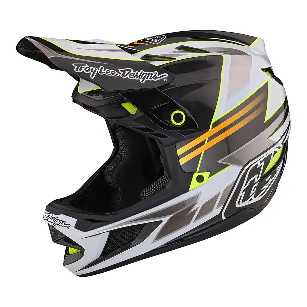 Troy Lee Designs D4 Carbon Helmet W/MIPS Saber Gray 9 Troy Lee Designs D4 Carbon Helmet W/MIPS Saber Gray - Image 7