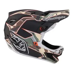 Troy Lee Designs D4 Composite Helmet W/MIPS Matrix Camo Army Green -Bike Sales TLD B23D1 D4CM MATRIXCAMO ARMYGRN 05