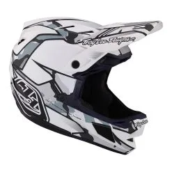 Troy Lee Designs D4 Composite Helmet W/MIPS Matrix Camo White 16 Troy Lee Designs D4 Composite Helmet W/MIPS Matrix Camo White -Bike Sales TLD B23D1 D4CM MATRIXCAMO WHT 06