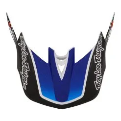 Troy Lee Designs D4 Composite Helmet W/MIPS Qualifier White / Blue -Bike Sales TLD B23D1 D4CM QUALIFIER WHTBLU 09