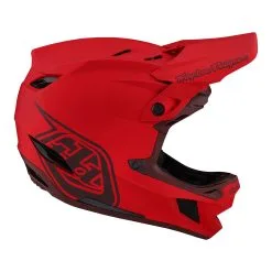 Troy Lee Designs D4 Composite Helmet W/MIPS Stealth Red -Bike Sales TLD B23D1 D4CM STEALTH RED 05