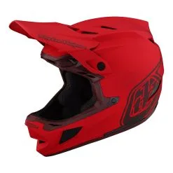 Troy Lee Designs D4 Composite Helmet W/MIPS Stealth Red -Bike Sales TLD B23D1 D4CM STEALTH RED 07