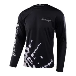 Troy Lee Designs Flowline LS Jersey Big Spin Black