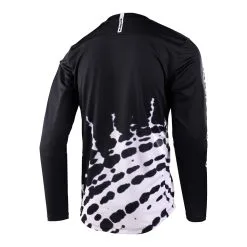 Troy Lee Designs Flowline LS Jersey Big Spin Black -Bike Sales TLD B23D1 FLOWLINE LS JERSEY BIGSPIN BLK 02