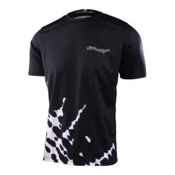 Troy Lee Designs Flowline SS Jersey Big Spin Black