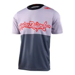 Troy Lee Designs Flowline SS Jersey Scripter Charcoal