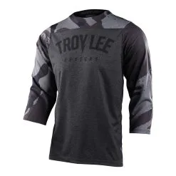 Troy Lee Designs Ruckus 3/4 Jersey Camber Camo Black Heather