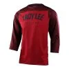 Troy Lee Designs Ruckus 3/4 Jersey Camber Oxblood