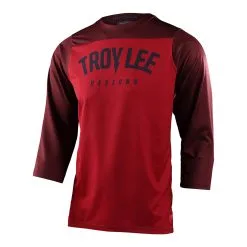 Troy Lee Designs Ruckus 3/4 Jersey Camber Oxblood