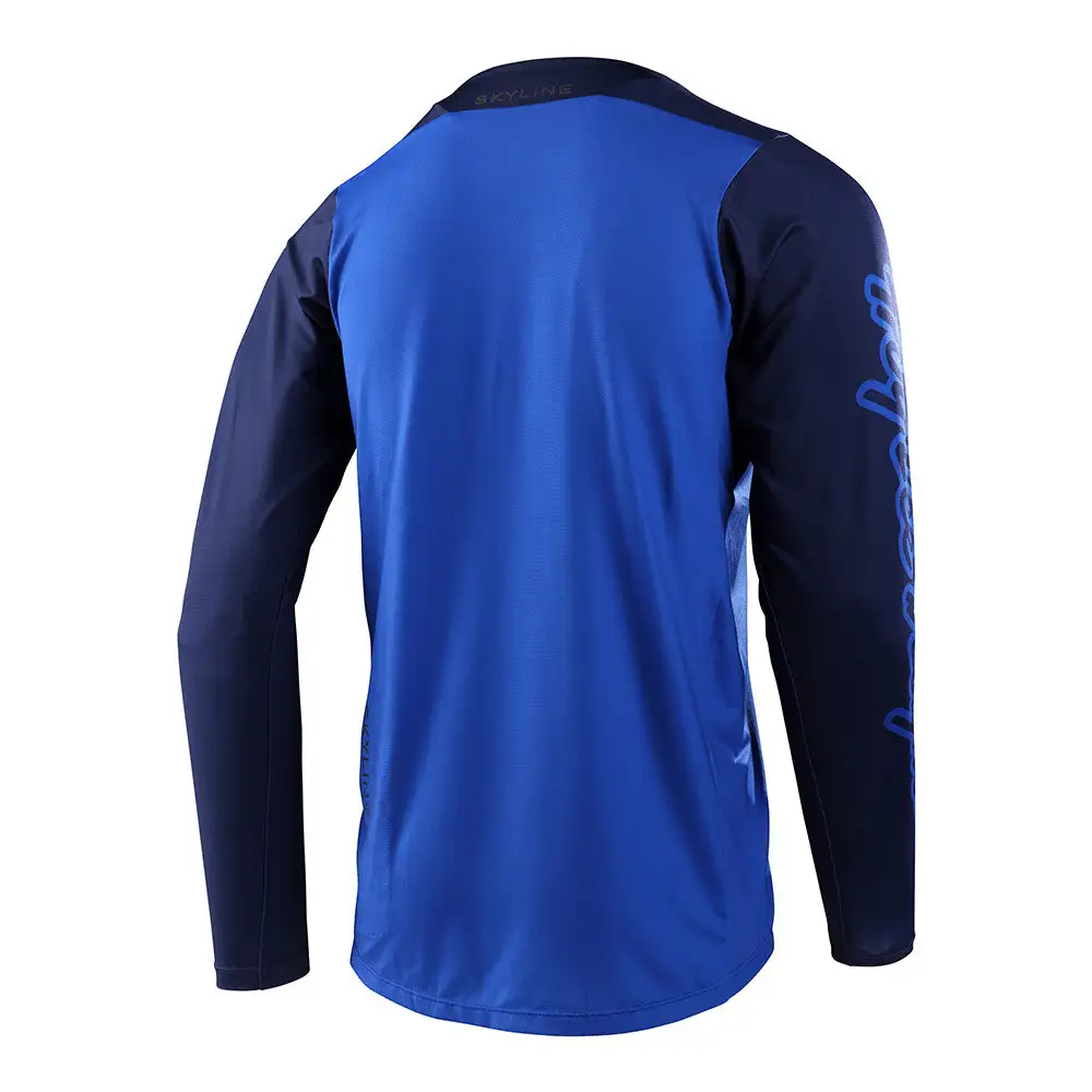 Troy Lee Designs Skyline LS Jersey Mono True Blue 5 Troy Lee Designs Skyline LS Jersey Mono True Blue - Image 3